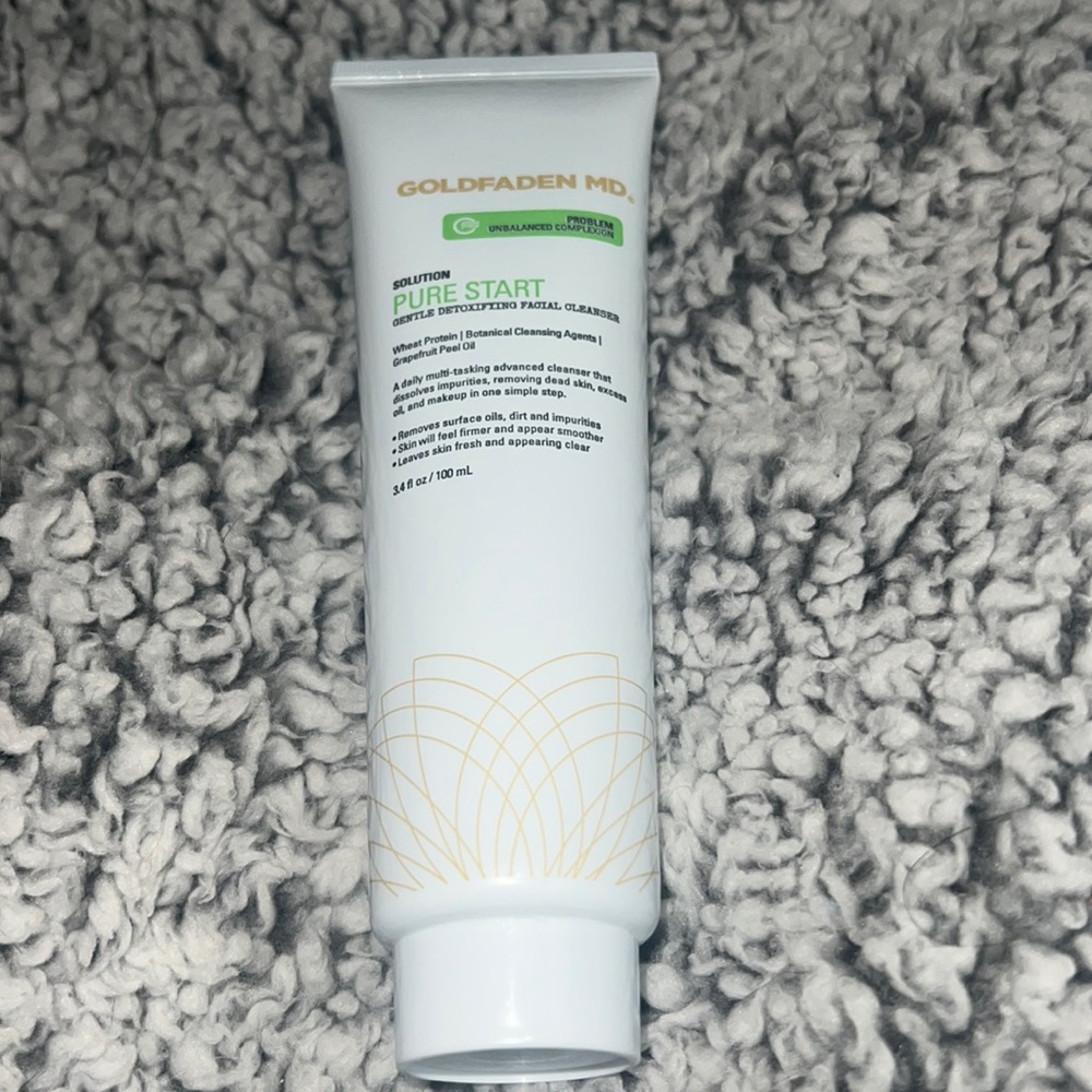 New never opened, Goldfaden MD Pure Start Detoxifying Facial Cleanser